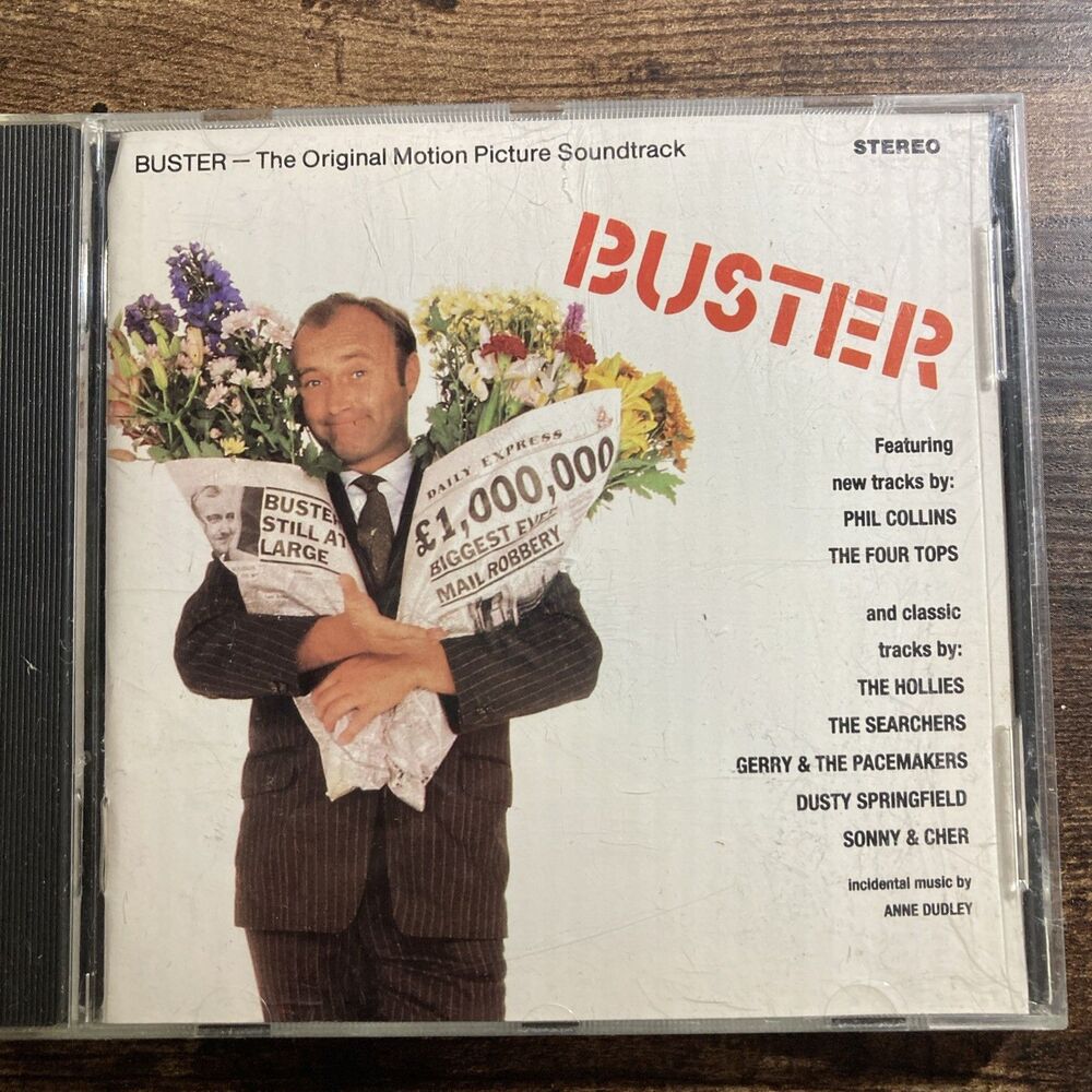 Buster Original Soundtrack CD 1990 Atlantic Phil Collins 60s Pop Rock OST